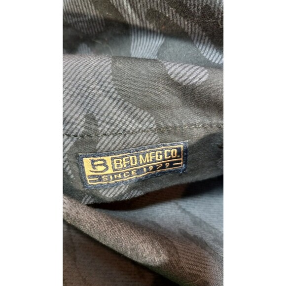 Buffalo Mens Grey Camouflage Slim Fit Long Sleeve Button Down Shirt‎ Size M - Picture 6 of 8